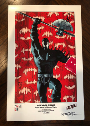 THE HERO INITIATIVE Decor > Posters > Hero Initiative Grendel Prime Print [SIGNED BY MATT WAGNER] TE-HERO-GRENDEL-PRINT