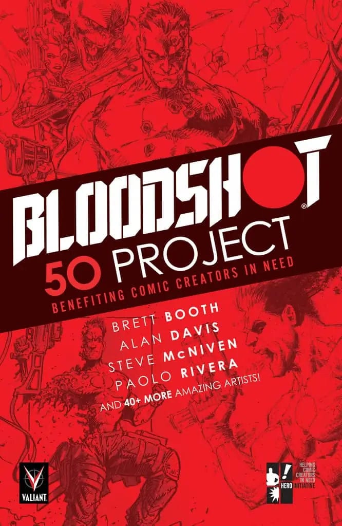 Hero Initiative: BLOODSHOT 50 PROJECT HARDCOVER