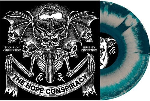 The Hope Conspiracy Music > Vinyl Records The Hope Conspiracy - Tools Of Oppression /  Rule By Deception (Colored Vinyl, Silver, Blue) 791689666280 DTHW248.1