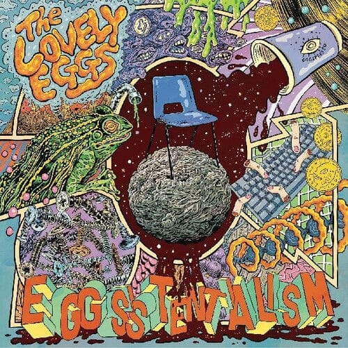 The Lovely Eggs Music > Vinyl Records The Lovely Eggs - Eggsistentialism (Indie Exclusive, Clear Vinyl, Blue, Splatter) 5055869550895 EGGR20.1