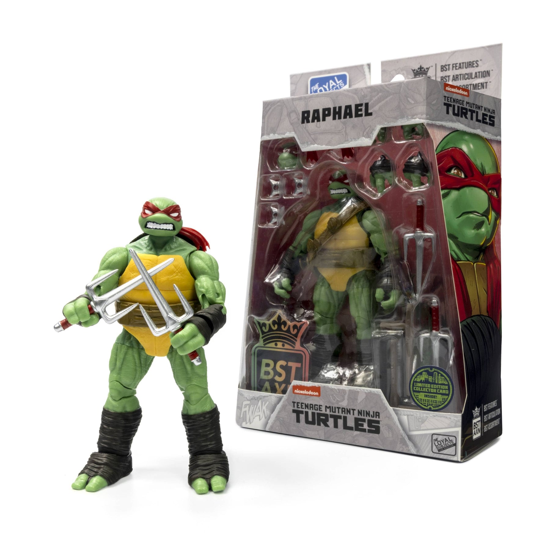 The Loyal Subjects Wave 2, Llc Toys > Action Figures > Other Action Figures BST AXN: Teenage Mutant Ninja Turtles - Raphael (Comic Wave 1) 810122580034 MAR238286