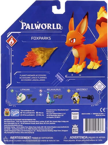 The Loyal Subjects Wave 2, Llc Toys > Action Figures > Other Action Figures Palworld 4" Articulated Figure — Foxparks (The Loyal Subjects) 810122585367 TLS85367