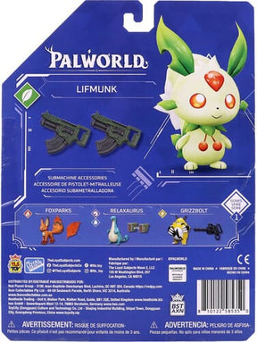 The Loyal Subjects Wave 2, Llc Toys > Action Figures > Other Action Figures Palworld 4" Articulated Figure — Lifmunk (The Loyal Subjects) 810122585350 TLS85350