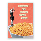 The Mincing Mockingbird Stationery > Greeting Cards Mac & Cheese Greeting Card fm225mac