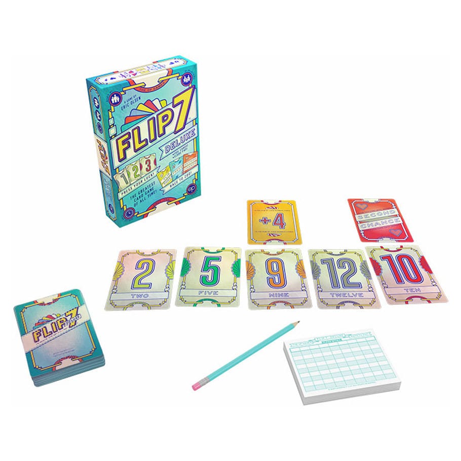 The Op Games Board Games > Card Games Flip 7 Deluxe 700304160577 USOPA172915