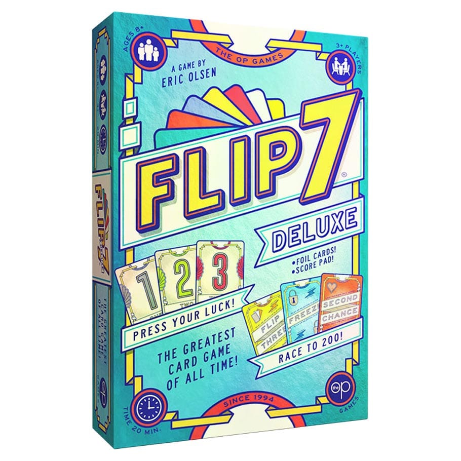 The Op Games Board Games > Card Games Flip 7 Deluxe 700304160577 USOPA172915