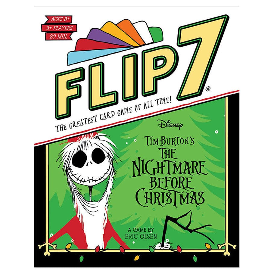 The Op Games Board Games > Card Games Flip 7: Nightmare Before Christmas 700304160867 USOPA004956