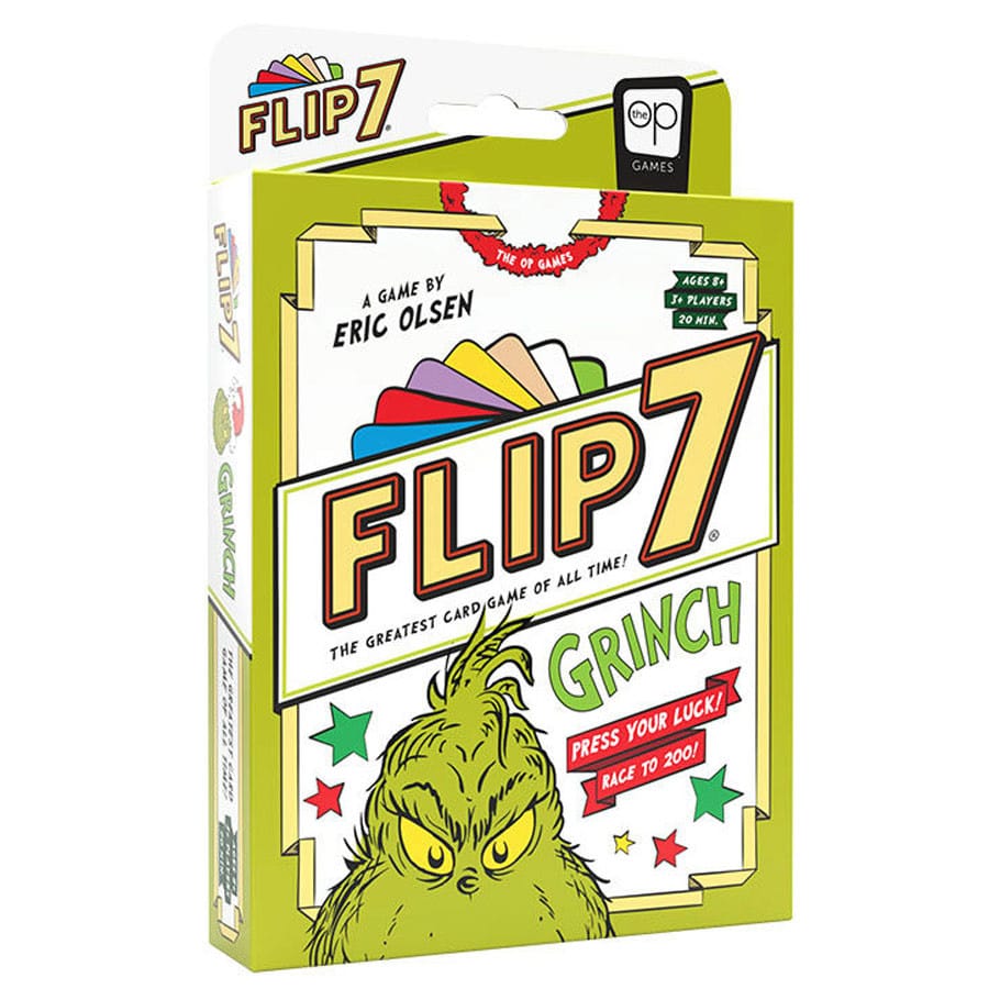 The Op Games Board Games > Card Games Flip 7: The Grinch 700304160355 USOPA154871