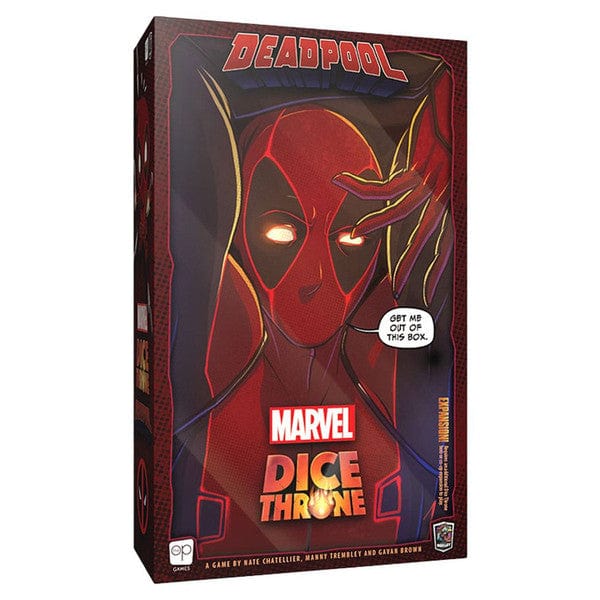 The Op Games Board Games > Expansion Dice Throne: Marvel: Deadpool 700304158970 USODT011464