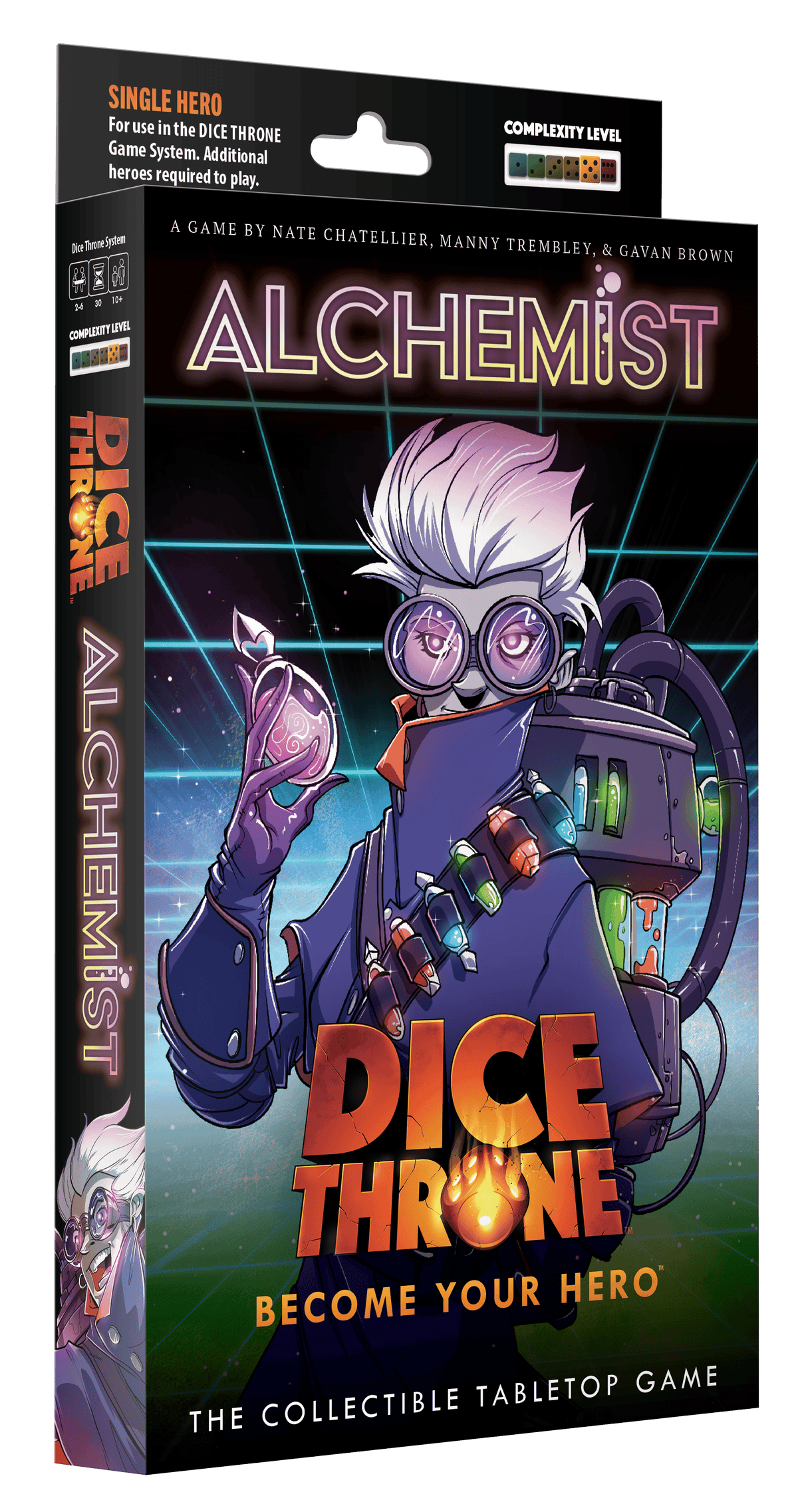 The Op Games Board Games > Expansions Dice Throne Hero Pack - Alchemist 850065360546 DTI1421