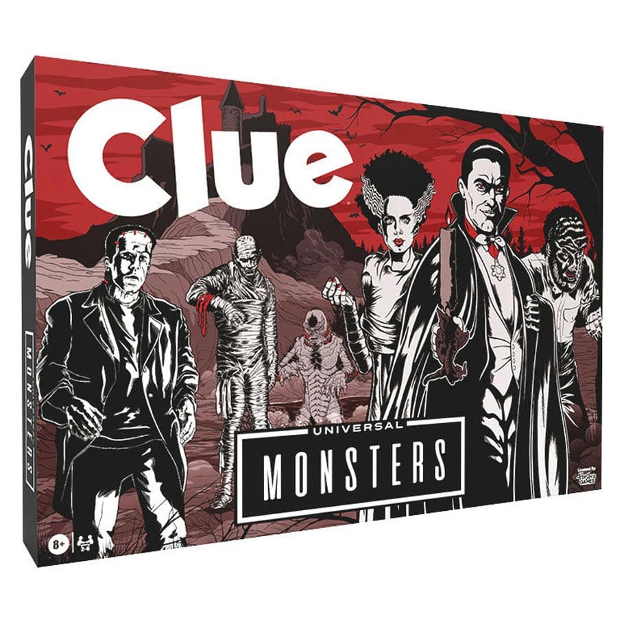 The Op Games Board Games > Large Box Games Clue: Universal Monsters 700304160553 USOCL051940