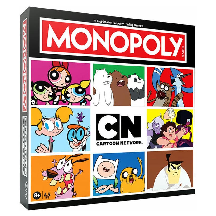 The Op Games Board Games Monopoly: Cartoon Network 700304160492 USOMN085000