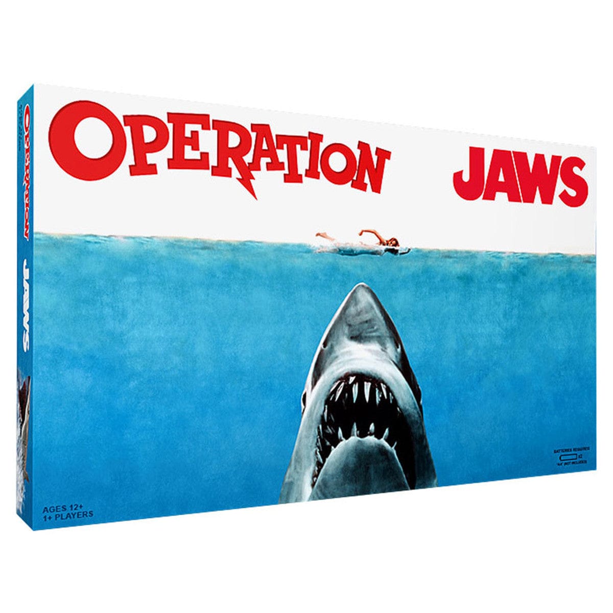 The Op Games Board Games Operation: Jaws 50th Anniversary 700304159632 USOOP051417