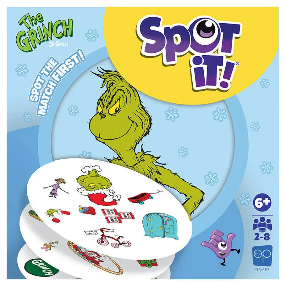 The Op Games Board Games > Party Games Spot It: The Grinch 700304160393 USOSI154779