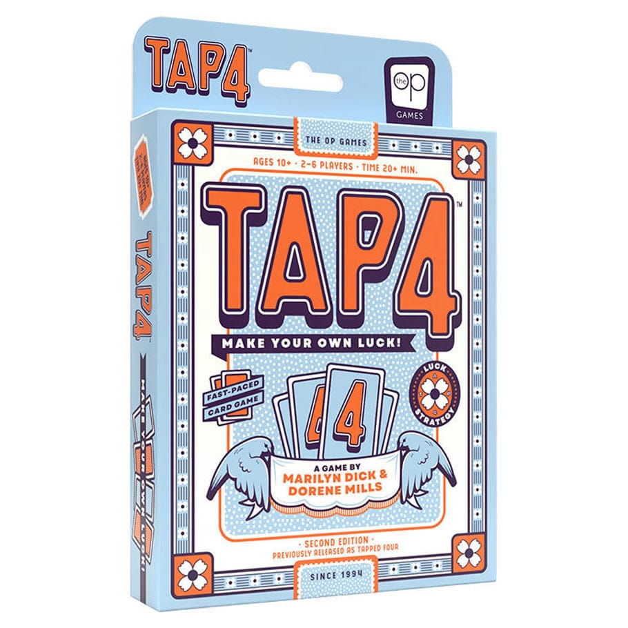 The Op Games Board Games > Party Games Tap Four 700304160201 USOPA191930