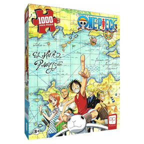 The Op Games Board Games Puzzle: One Piece "Sailing The Going Merry" 1000 piece 700304160522 USOPZ113879