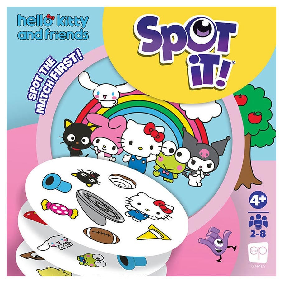 The Op Games Board Games > Small Box Games Spot It: Hello Kitty And Friends 700304160379 USOSI075296