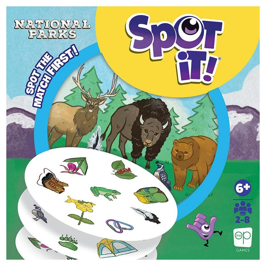 The Op Games Board Games > Small Box Games Spot It: National Parks 700304160485 USOSI025000