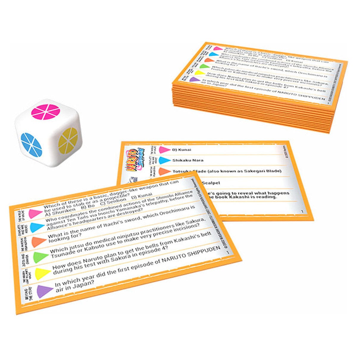 The Op Games Board Games Trivial Pursuit: Naruto 700304159847 USOTP086711