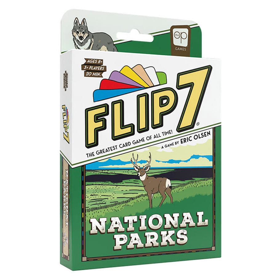 The Op Games Non-Collectible Card Flip 7: National Parks 700304160805 USOPA025952
