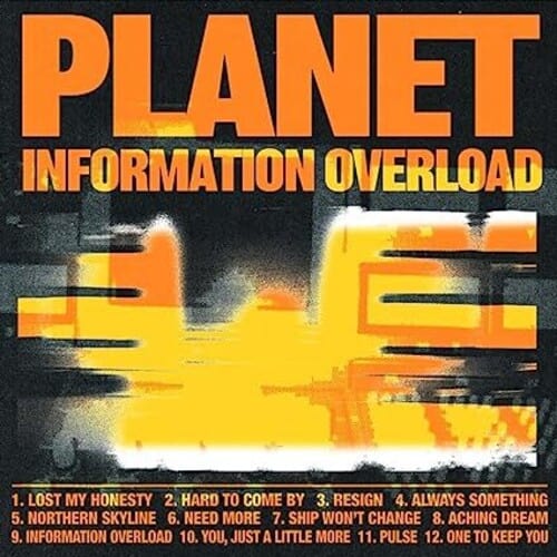 The Planet The Music > Vinyl Records Planet - Information Overload [Orange Colored Vinyl] [Import] 5060732661387 IMT3266138.1