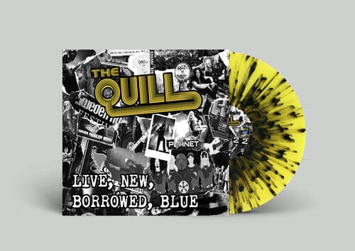 Quill - Live, New, Borrowed, Blue, Black Yellow Splatter