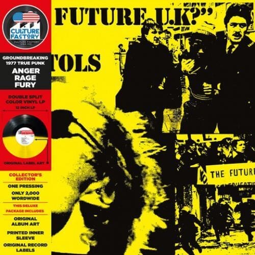 The Sex Pistols Music > Vinyl Records Sex Pistols - No Future Uk (Iex) (Yellow & Black Vinyl) 819514012153 CULF1215.1