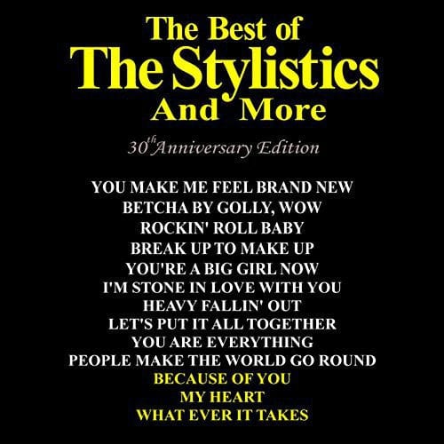 The Stylistics Music > Compact Discs The Stylistics - Best of: 30th Anniversary Edition [CD] 051617274322 AMH2743.2