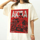 TheKingShirt Apparel > T-shirts T-SHIRT: Akira Anime Movie T-Shirt (Retro 80s)