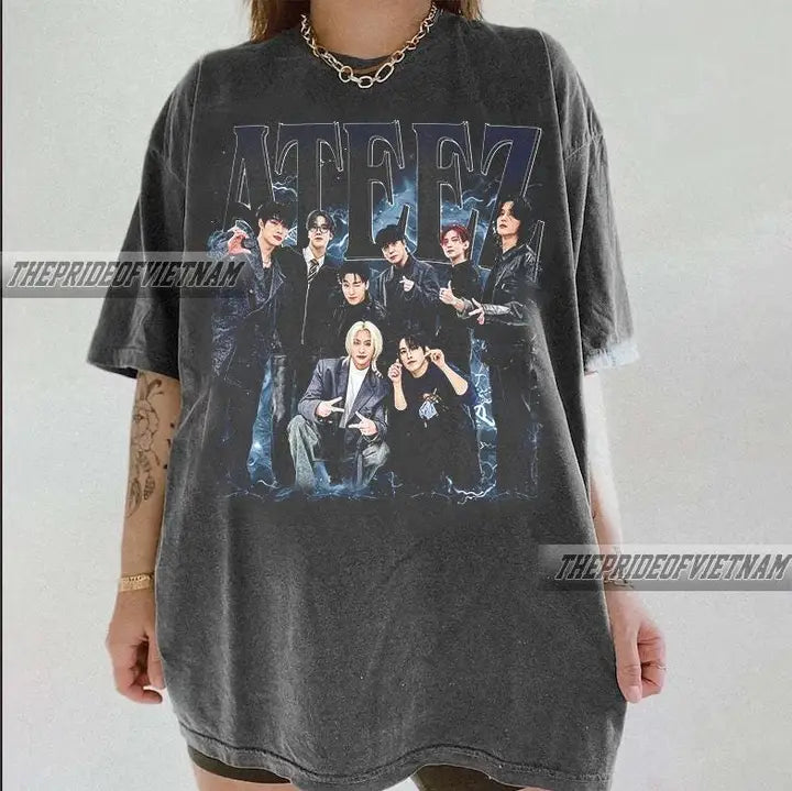 TheKingShirt Apparel > T-shirts T-SHIRT: Ateez