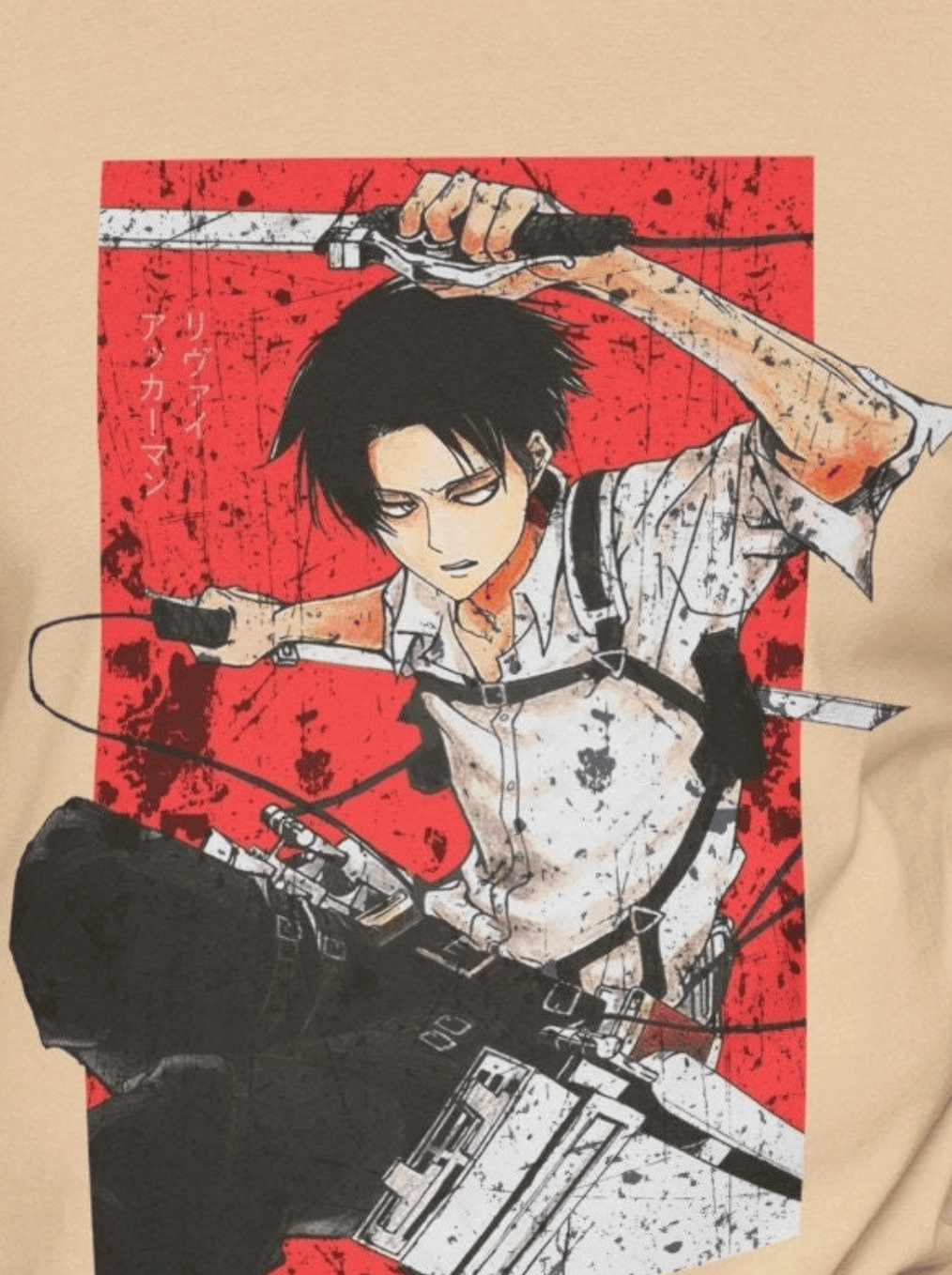 TheKingShirt Apparel > T-shirts T-SHIRT: Attack on Titan - Levi Ackerman