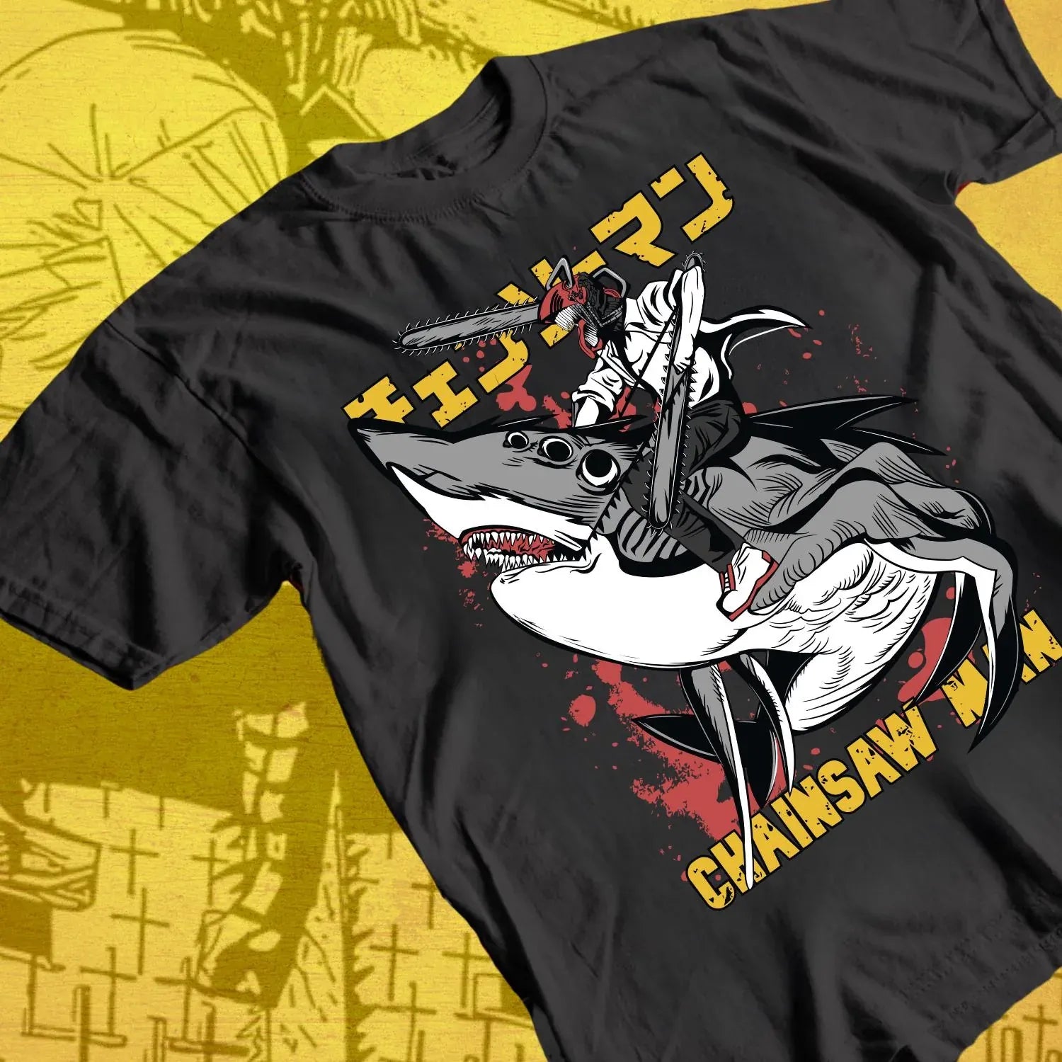 TheKingShirt Apparel > T-shirts T-SHIRT: Chainsaw Man - Denji