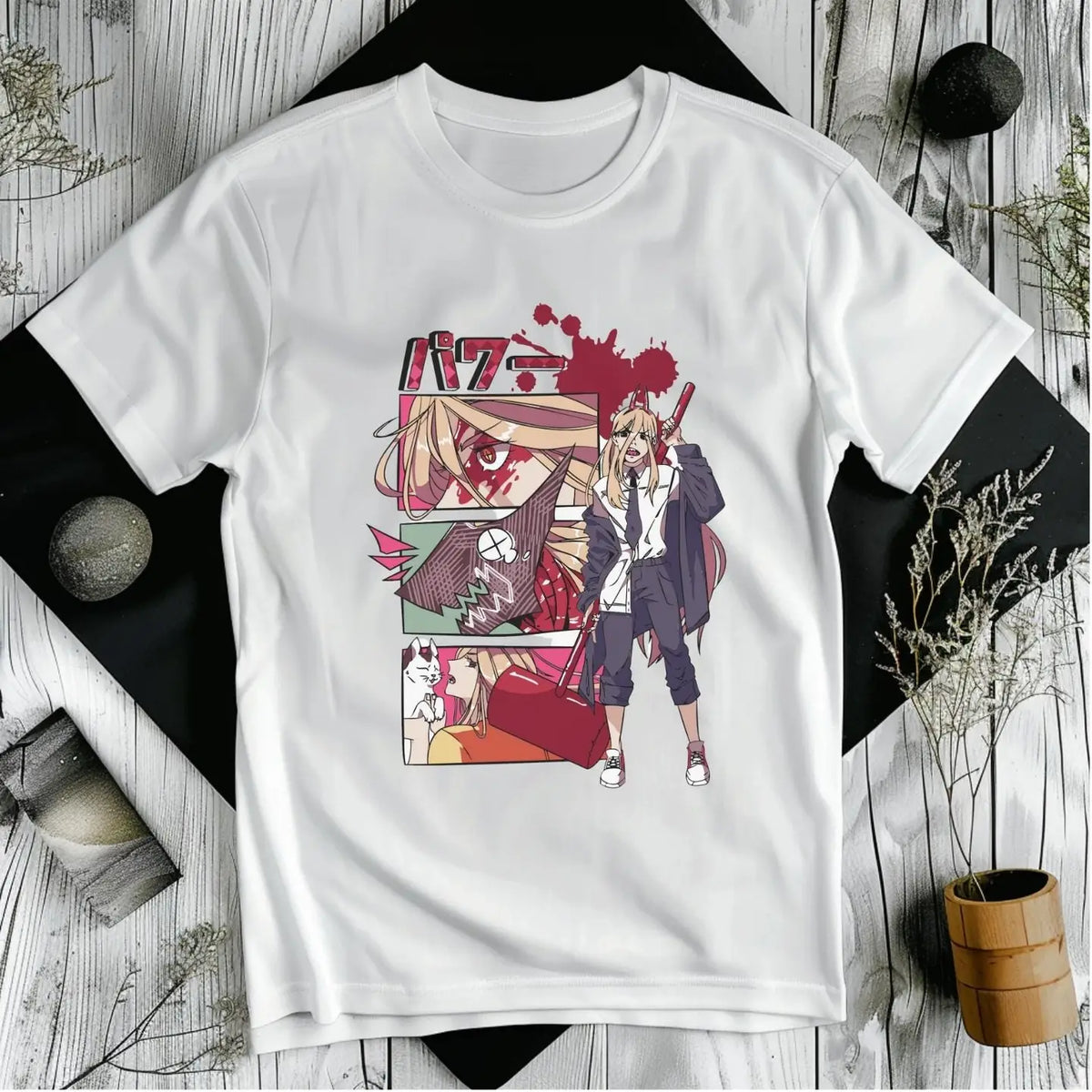 TheKingShirt Apparel > T-shirts T-SHIRT: Chainsaw Man - Power