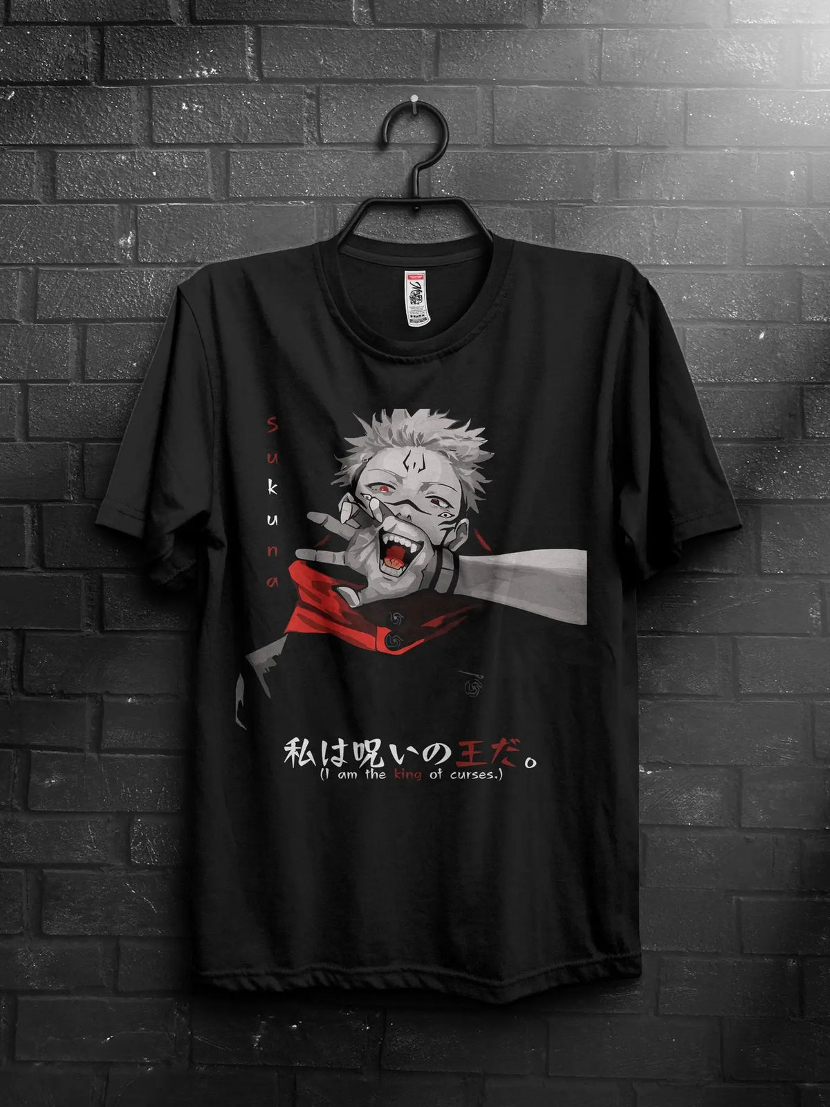 TheKingShirt Apparel > T-shirts T-SHIRT: Jujutsu Kaisen - Sukuna