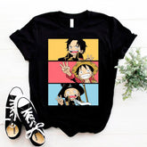 TheKingShirt Apparel > T-shirts T-SHIRT: One Piece - 3 Brothers (Luffy, Ace, Sabo)