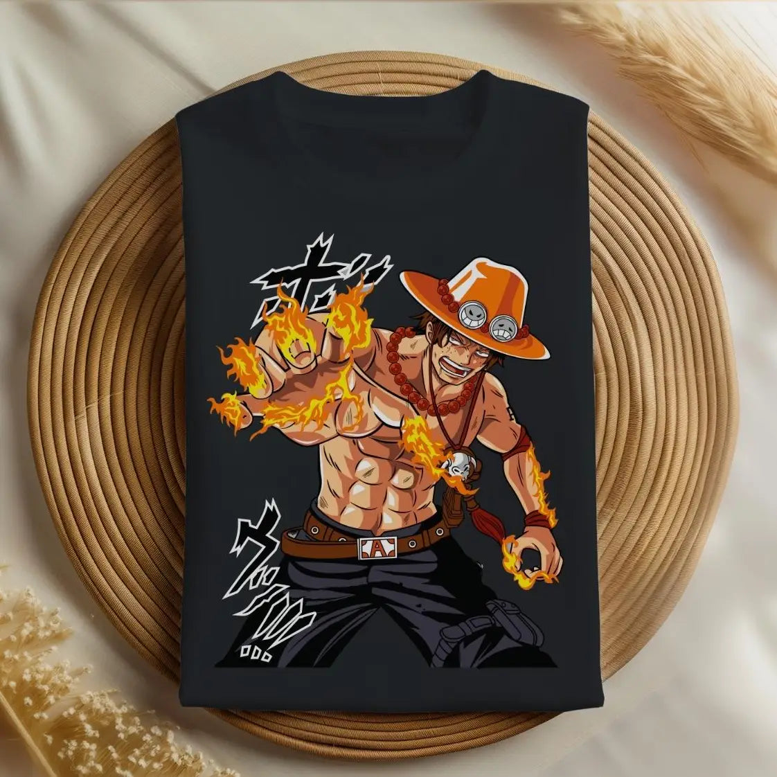 TheKingShirt Apparel > T-shirts T-SHIRT: One Piece - Portgas D. Ace "Fire Fist"