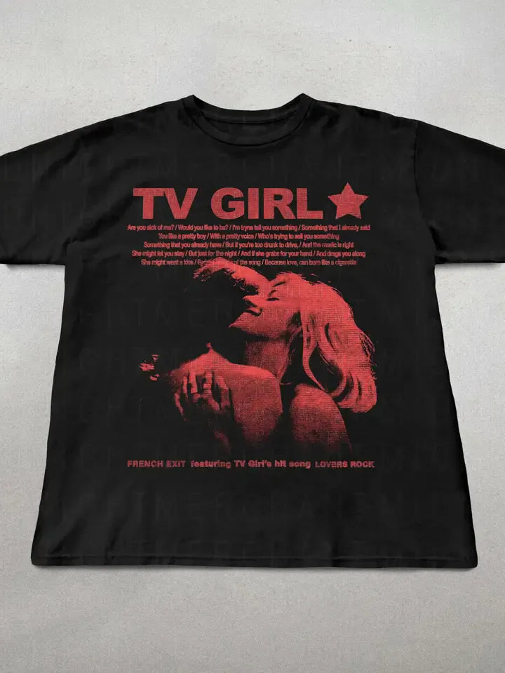 TheKingShirt Apparel > T-shirts T-SHIRT: TV Girl