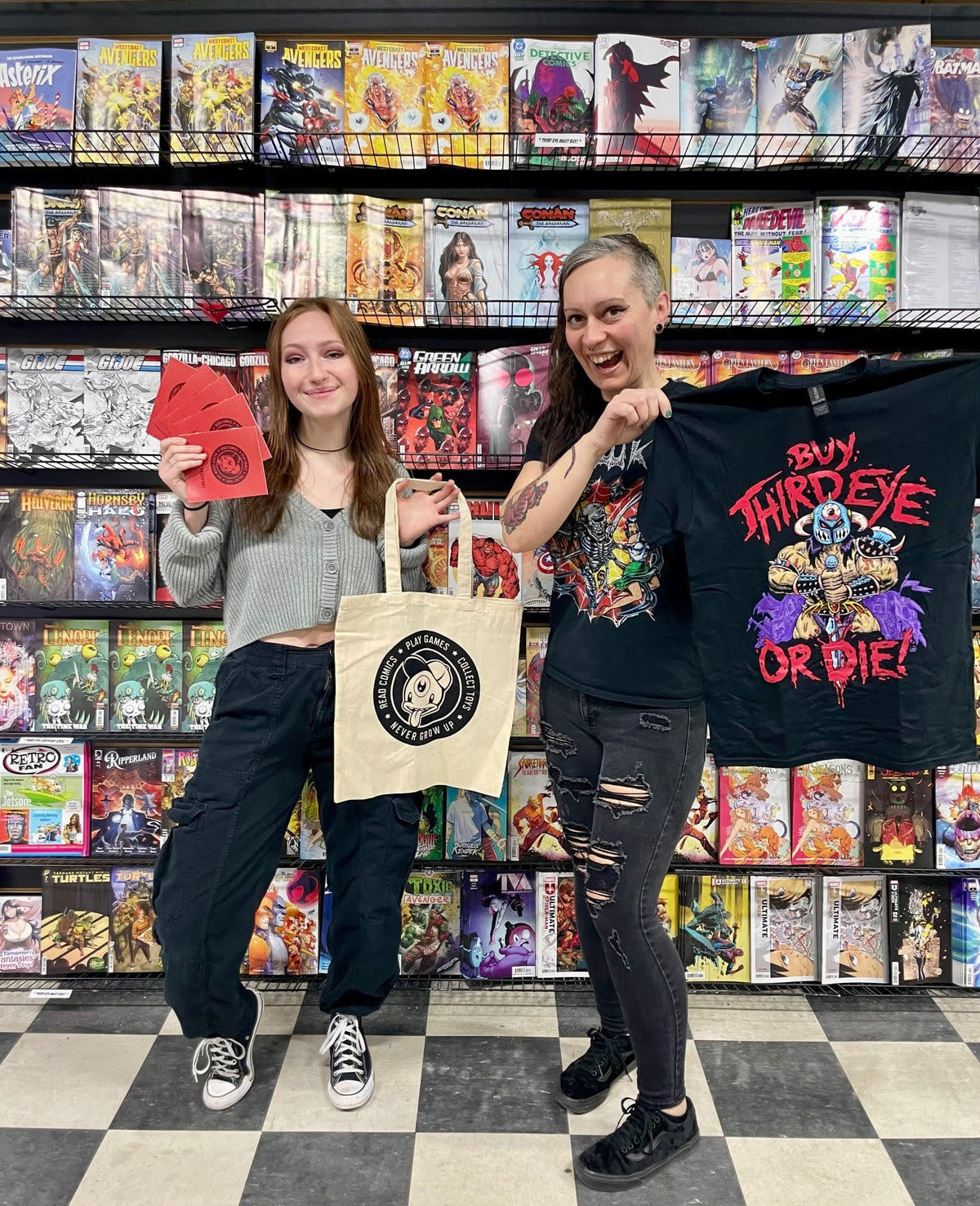 Third Eye Apparel > T-shirts BUY THIRD EYE OR DIE T-SHIRT - Third Eye Faithful Day 2025