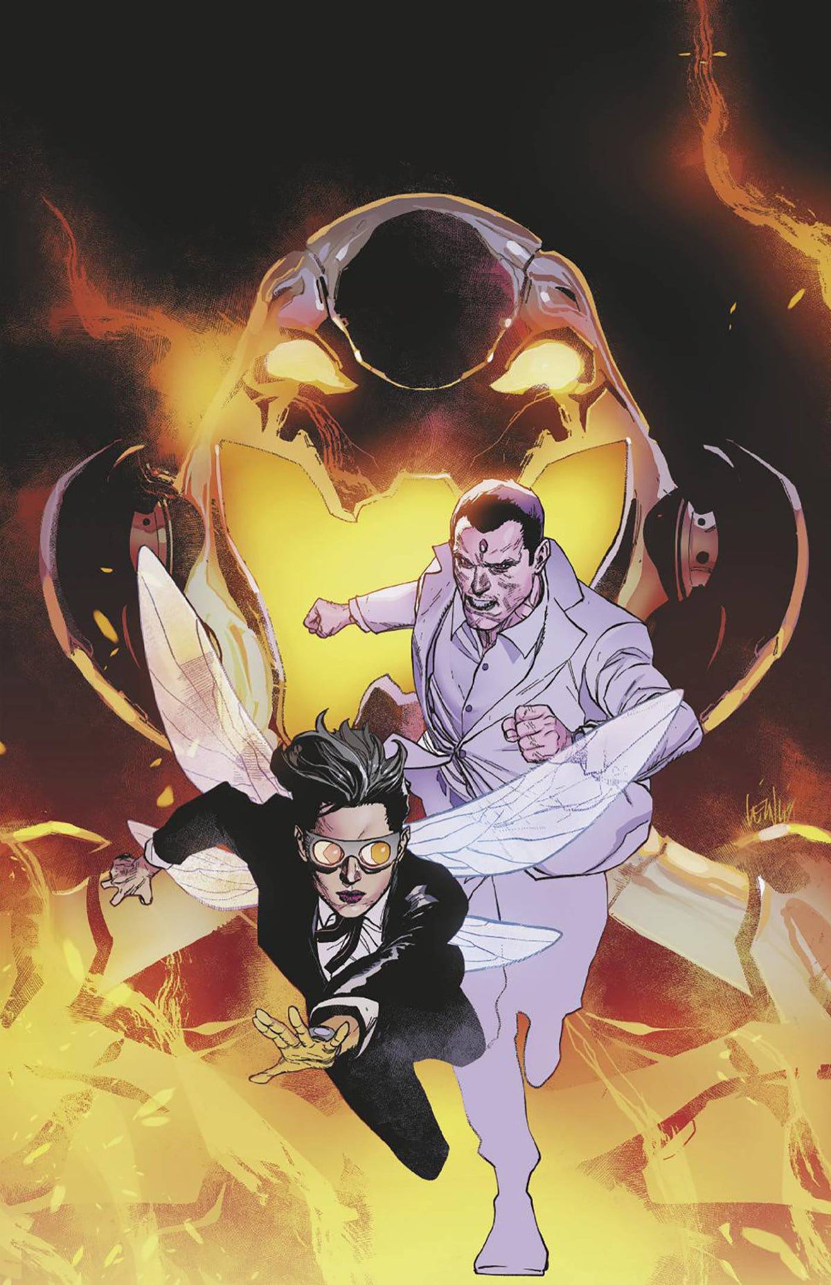 Third Eye Comics Comic Books > Incentives AVENGERS INC #1 1:50 INCV LEINIL YU VIRG VAR 75960620644500117 JUL230584