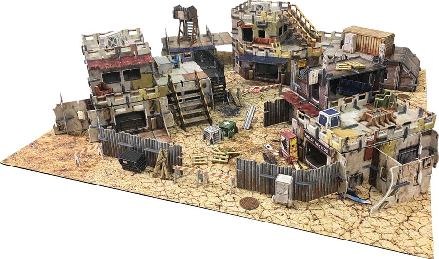 Battle Systems Terrain: Urban Shanty Town Core Set