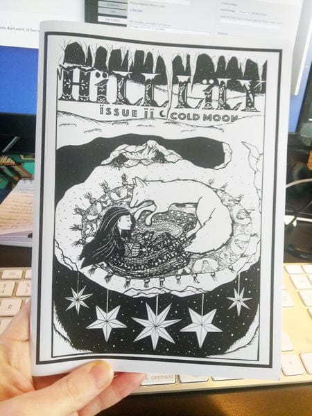 Microcosm Publishing Books > Zines Hill Lily Zine- A Country Girl's Companion: Issue 2 Cold Moon - Zine M9550 MC-22718