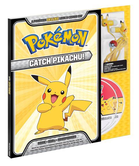Third Eye Comics CATCH PIKACHU POKEMON LOOK & LISTEN SET DLX 978160438171951699