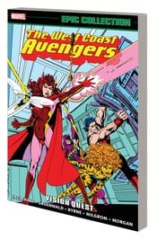 Third Eye Comics Comic Books AVENGERS WEST COAST EPIC COLLECTION TP VISION QUEST 978130292742453999 STL168676