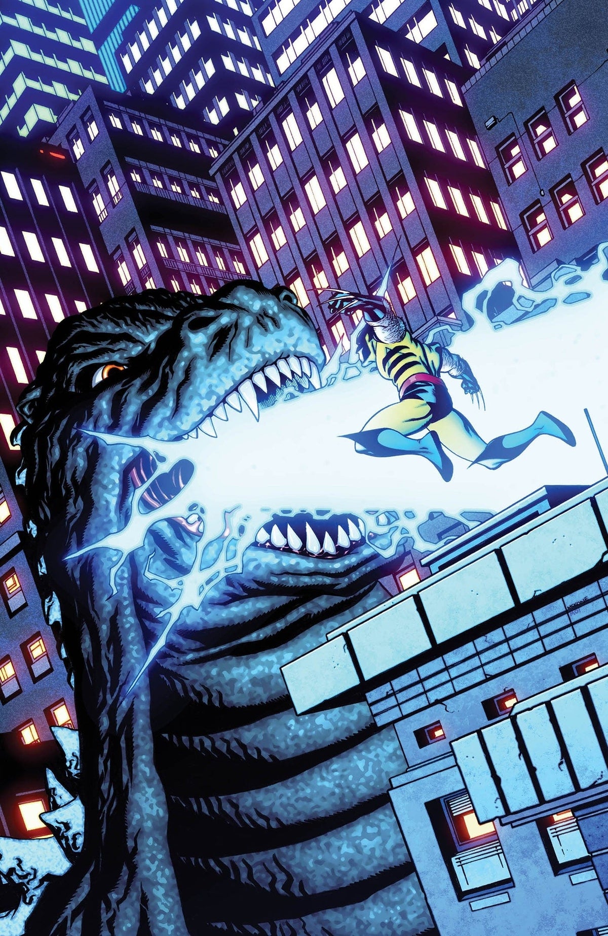 Third Eye Comics Comic Books > Incentives GODZILLA VS. X-MEN #1 1:25 INCV MIKE MCKONE RATIO VIRGIN 2ND PRINTING VARIANT 75960621226200118 PRH-75960621226200118