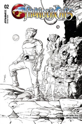 THUNDERCATS #2 CVR L 1:15 INCV SHALVEY LINE ART [SIGNED BY DECLAN SHALVEY]