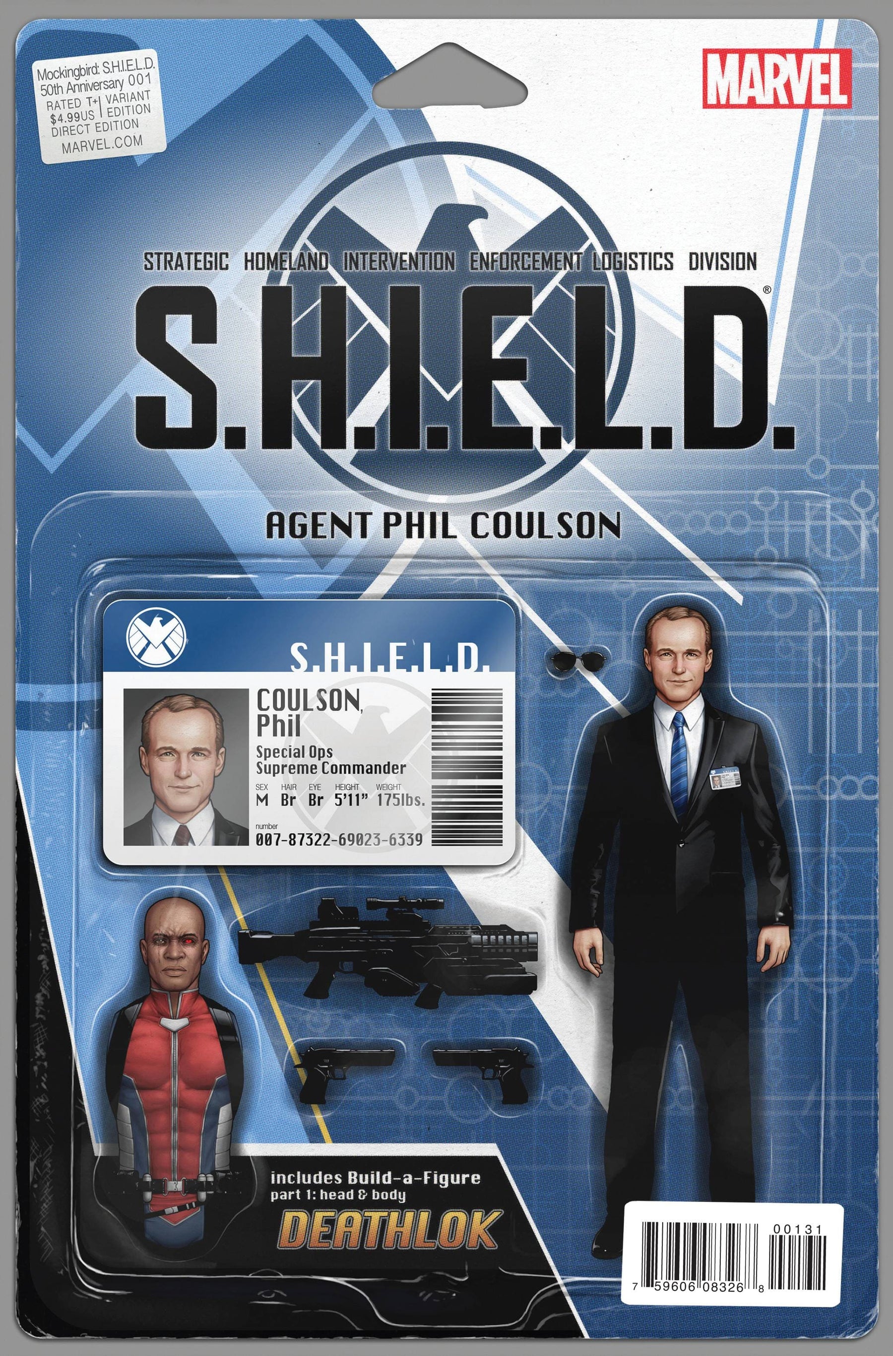 MOCKINGBIRD SHIELD 50TH ANNIV #1 ACTION FIGURE VAR