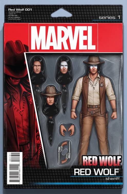 Third Eye Comics Comic Books RED WOLF #1 CHRISTOPHER ACTION FIGURE VAR 75960608411100131