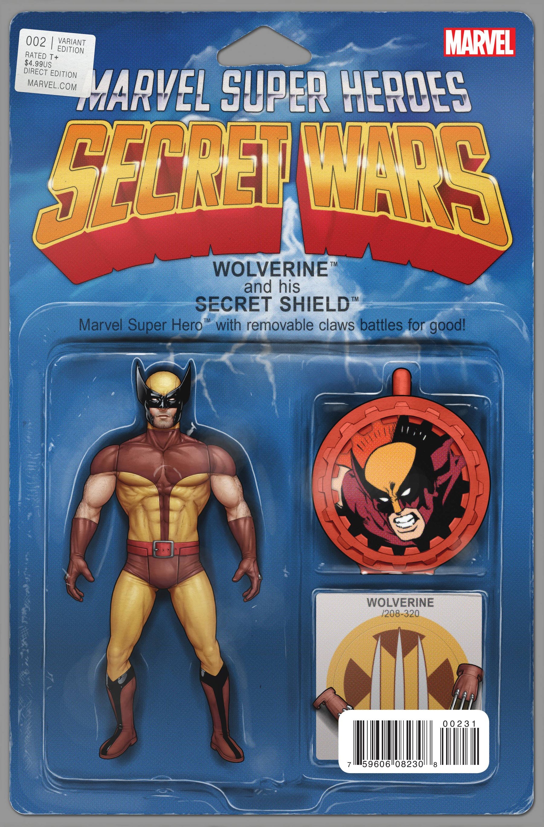 SECRET WARS #2 (OF 9) CHRISTOPHER ACTION FIGURE VAR