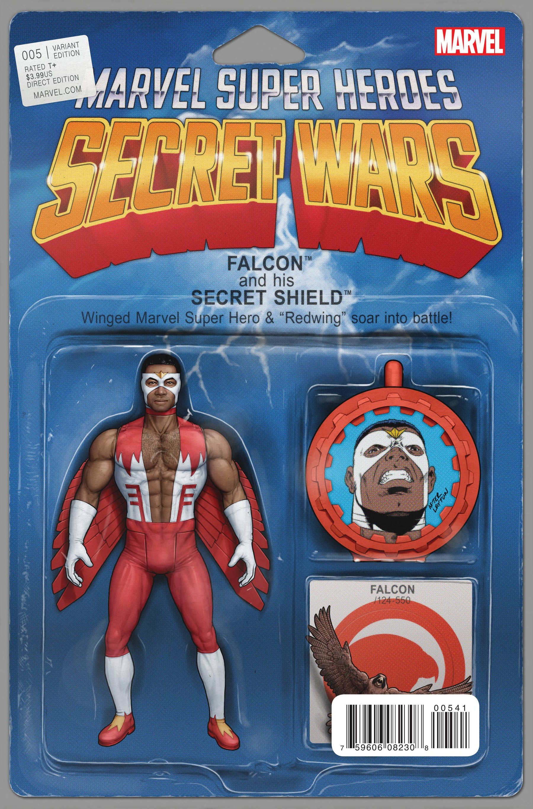 SECRET WARS #5 (OF 9) CHIRSTOPHER ACTION FIGURE VAR