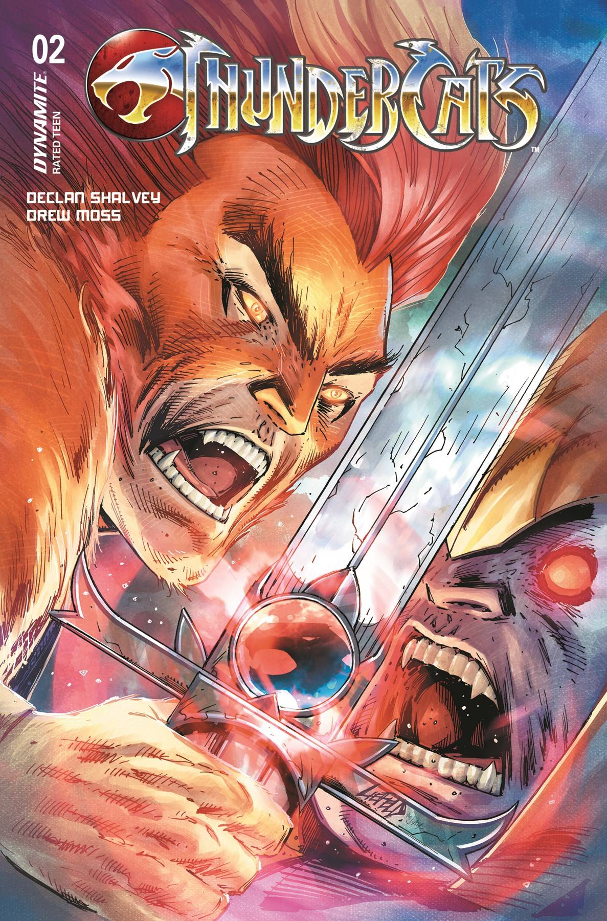 THUNDERCATS #2 CVR W FOC LIEFELD ORIGINAL [SIGNED BY DECLAN SHALVEY]